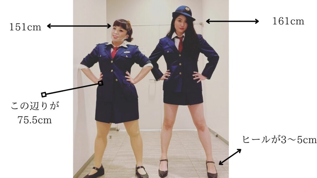 小寺真理の足が綺麗 足の長さや警官役の画像などをまとめてみた