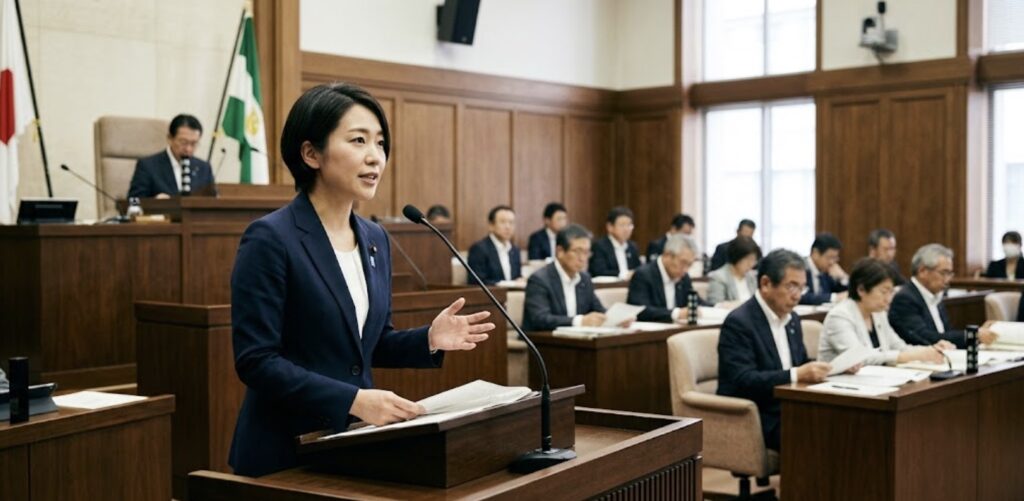 今井るるの派閥はなくて会派が「県政自民クラブ」