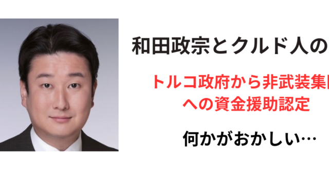 和田政宗とクルド人の関係