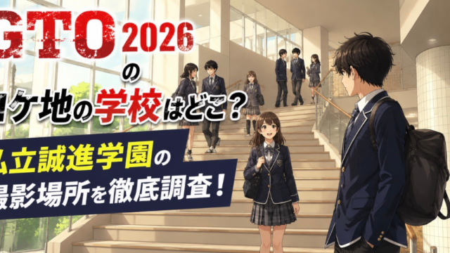 GTO 学校　ロケ地　2026