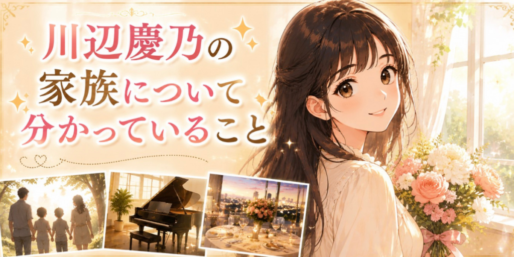 川辺慶乃の家族