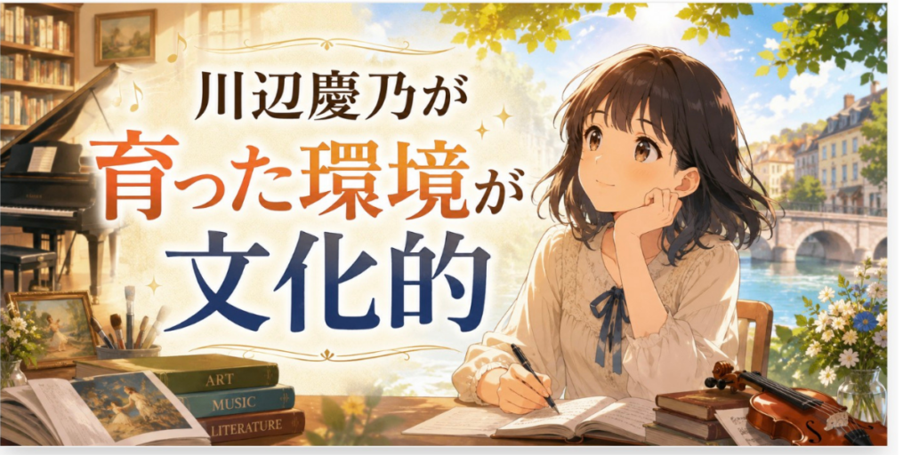 川辺慶乃　文化的