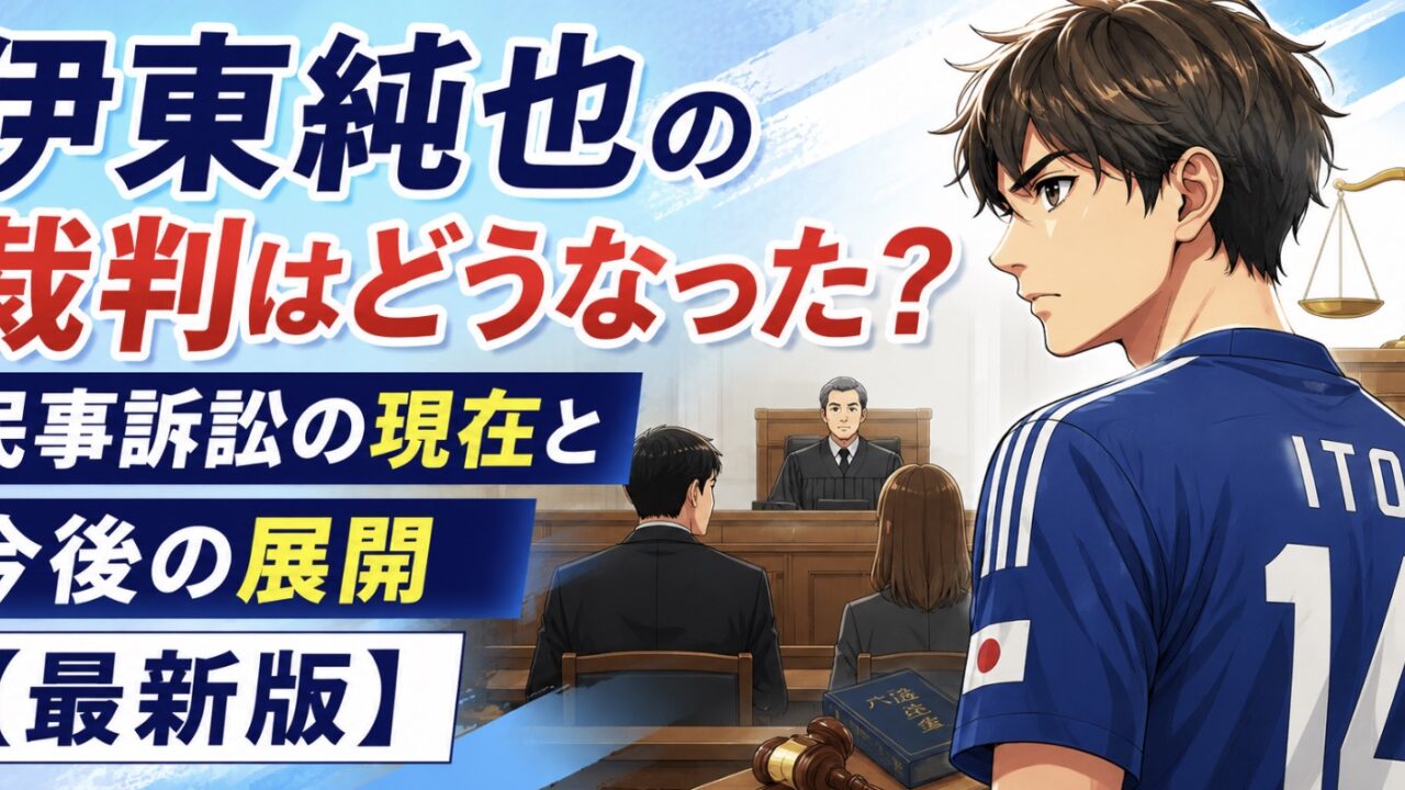 伊東純也　裁判