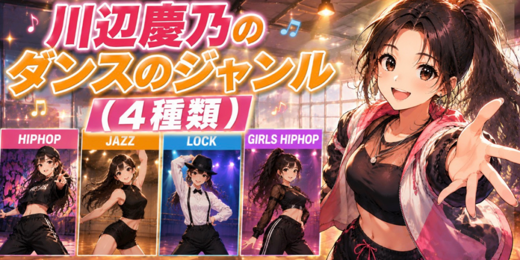川辺慶乃　ダンス　ジャンル
