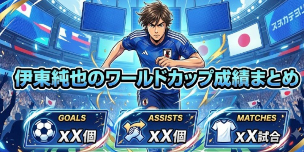 伊東純也　サッカー　成績