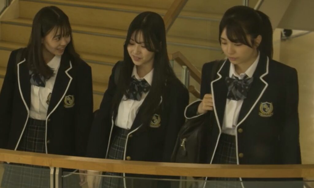 チラシ配りに登場する3人