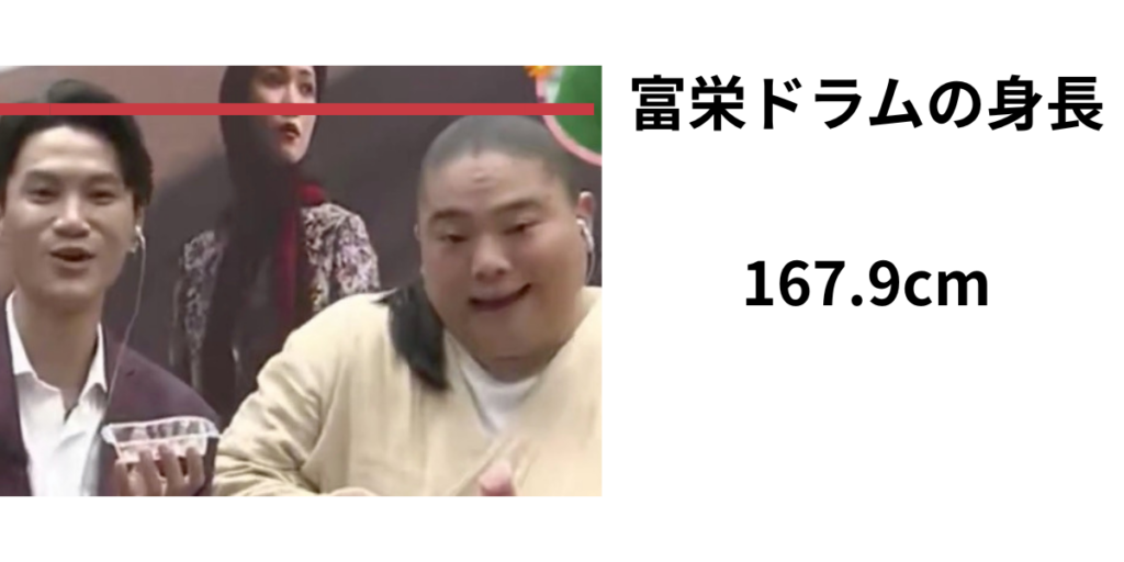 チョッキー役のOHMの身長を比較する画像4